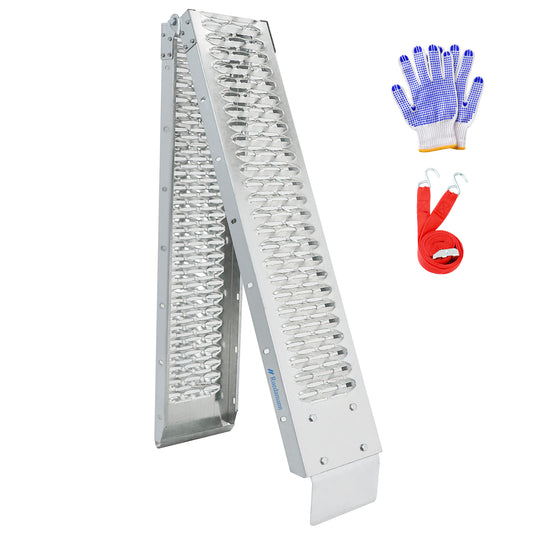 Ruedamann 83'' x 8.7'' Heavy Duty Steel Loading Ramps for DIY Install 1 Pair