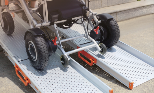 How do you calculate wheelchair ramp length?