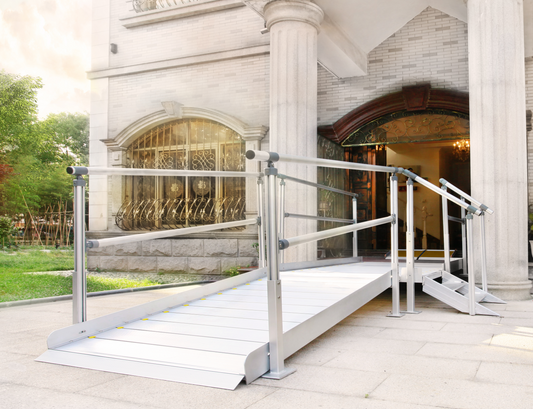 Elevating Accessibility Outdoors: Introducing Our Aluminum Modular Ramp Solutions