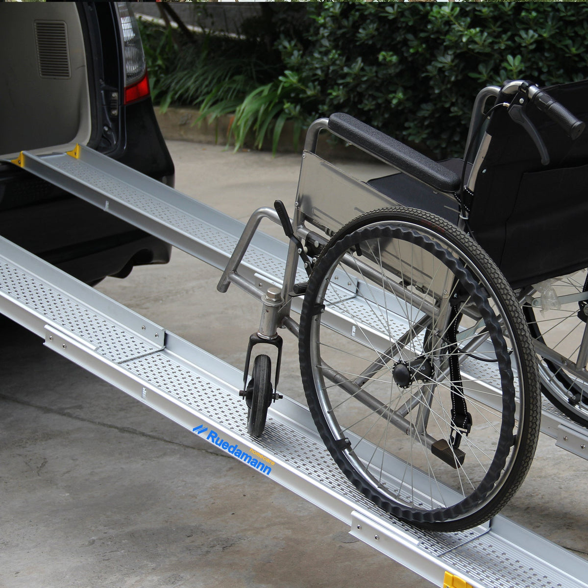 Dutch Wheel Ramp Adjustable Wheelchair Ramp – Ruedamann Ramp