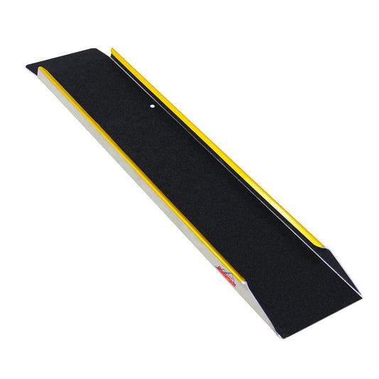 Ruedamann Portable Aluminum Loading Ramp with Non-slip Surface  Lightweight 1 PC
