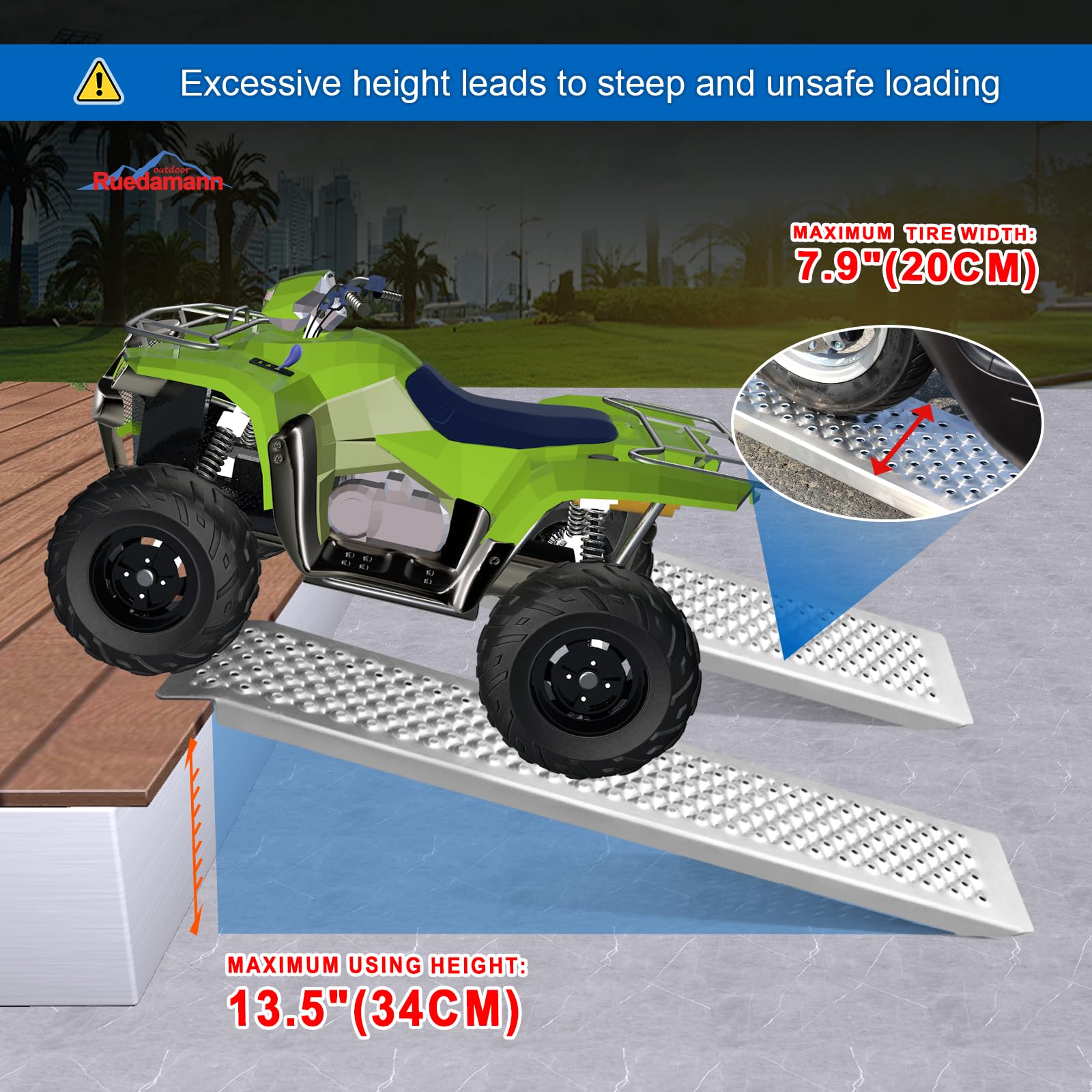 Lawn Mower & Mechanical Ramp – Ruedamann Ramp
