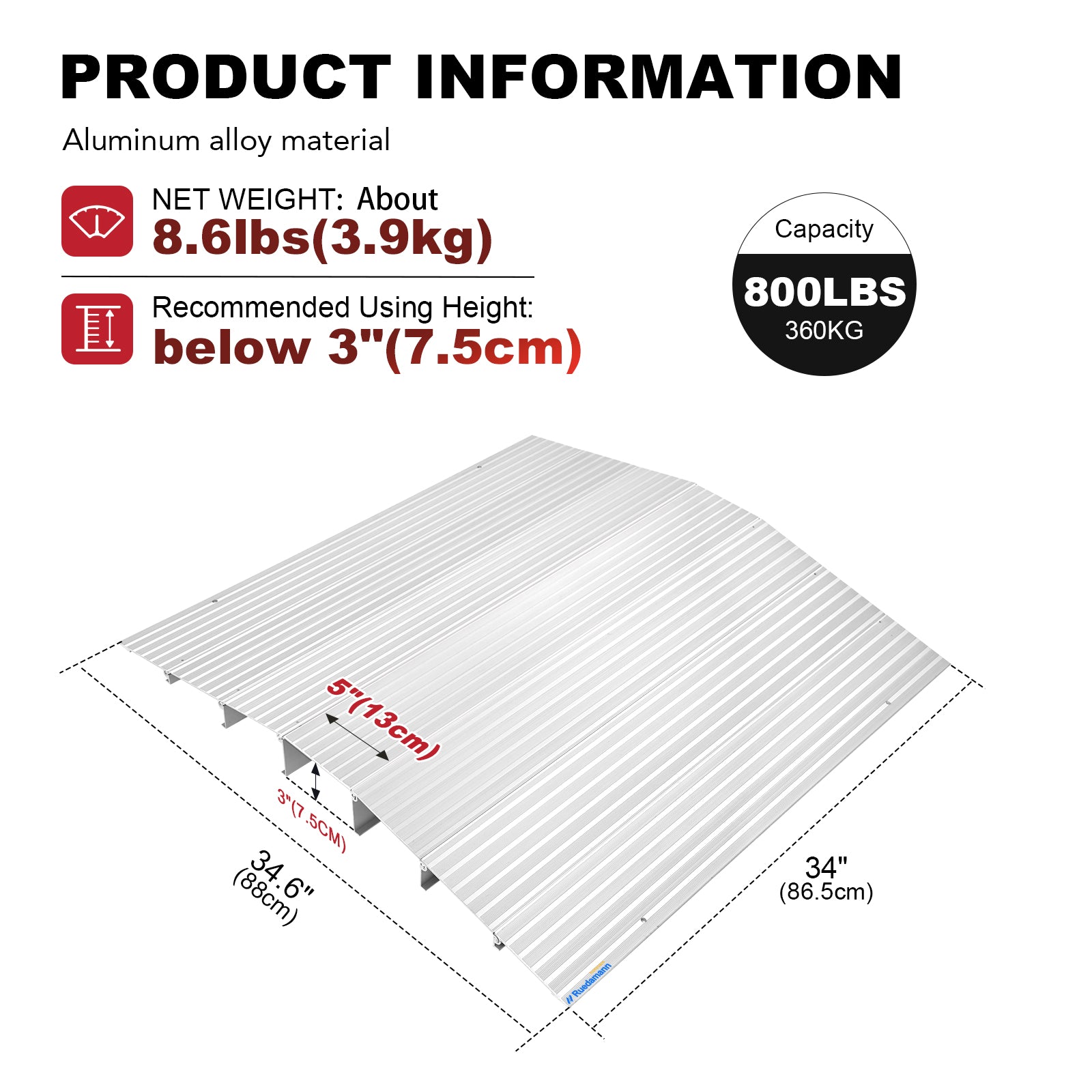 Ruedamann Bridge Threshold Ramp, 34