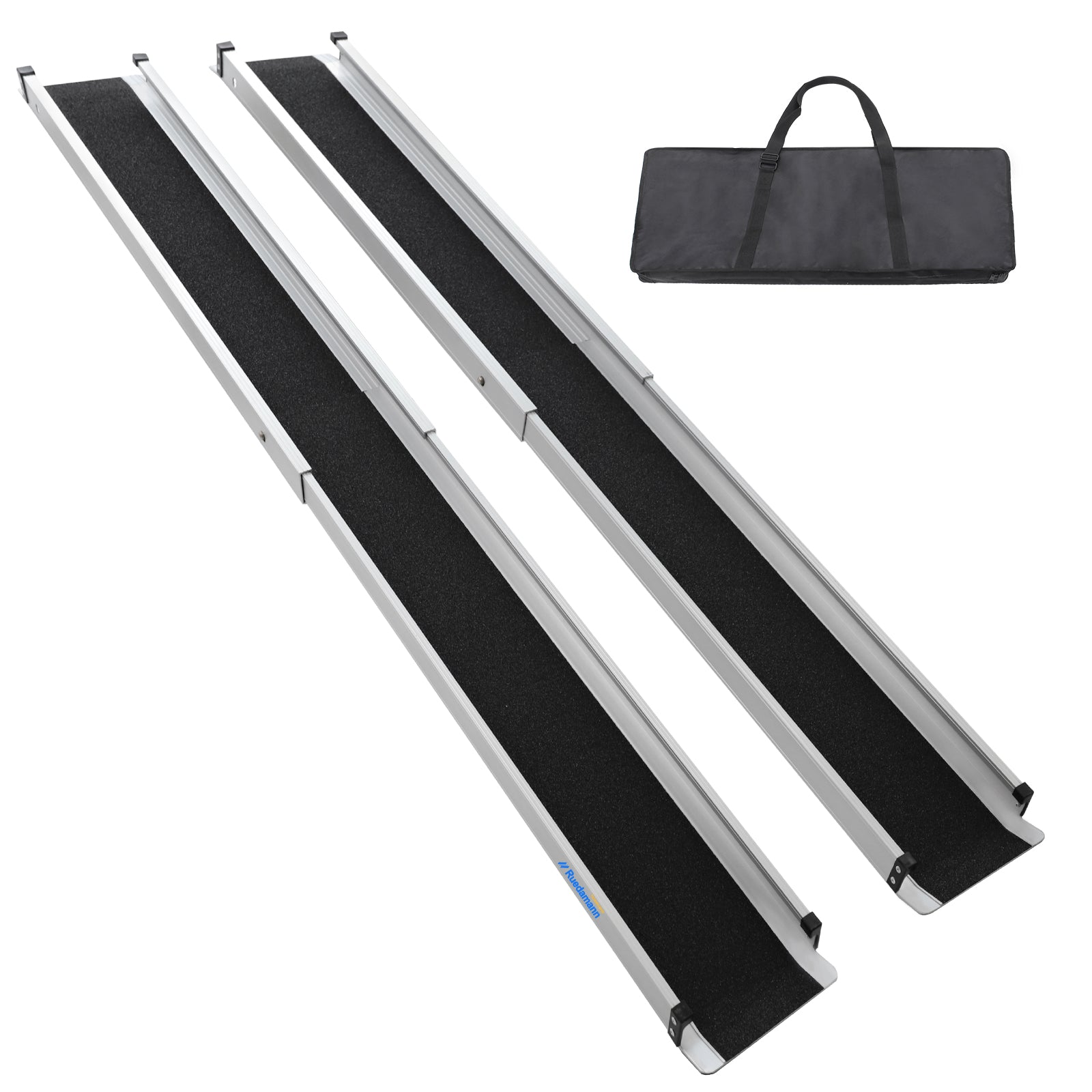 Fast Ramps 8FT Telescoping Wheelchair Ramp 500lbs - 6.1