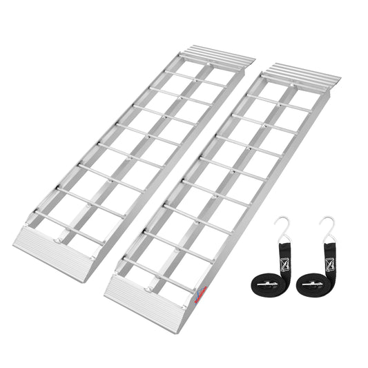 Ruedamann 43"L Loading Ramp,Aluminum,Portable,1500lbs,2Pcs（Almost Perfect）