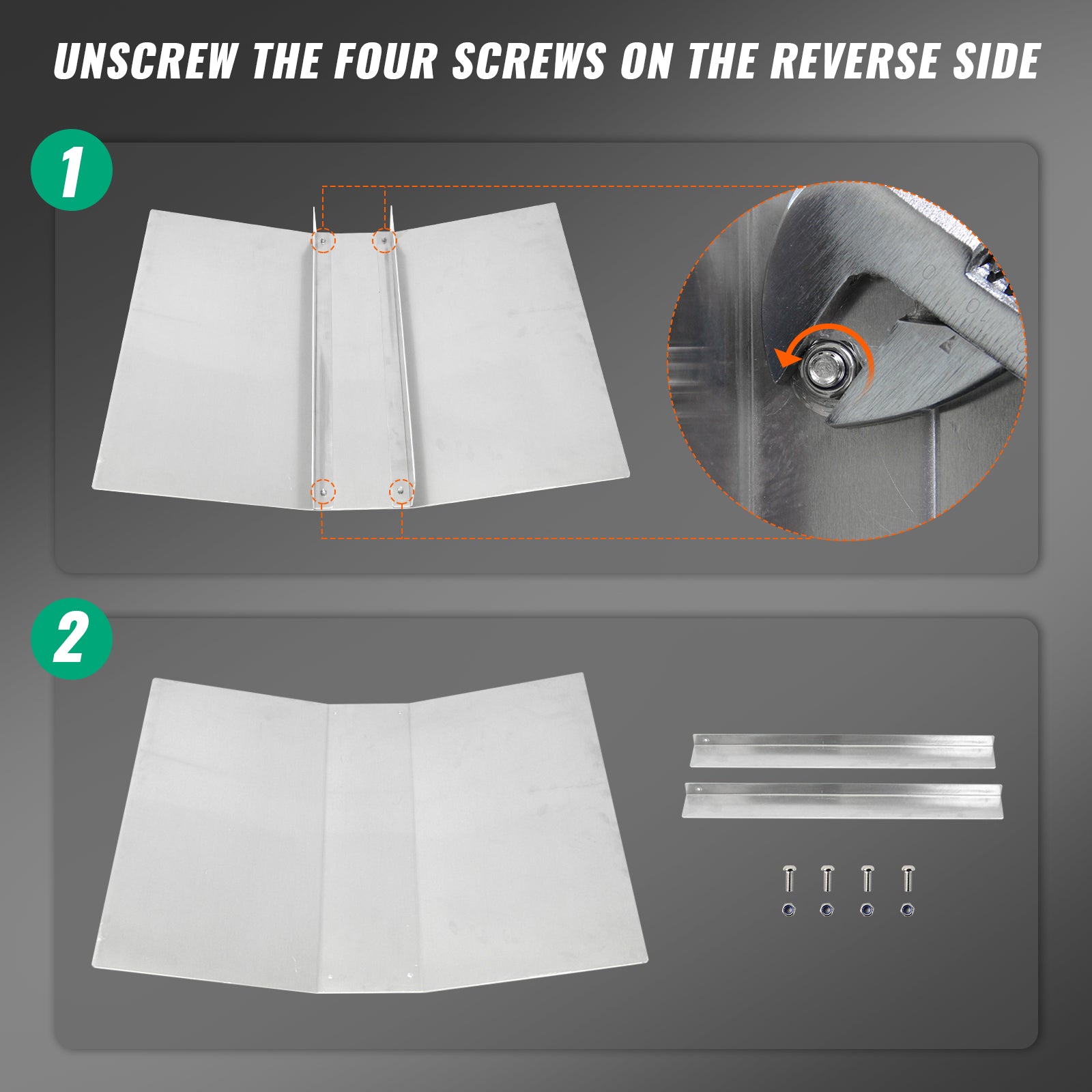 Ruedamann® Bridge Threshold Ramp with Supporting Frame NonSlip