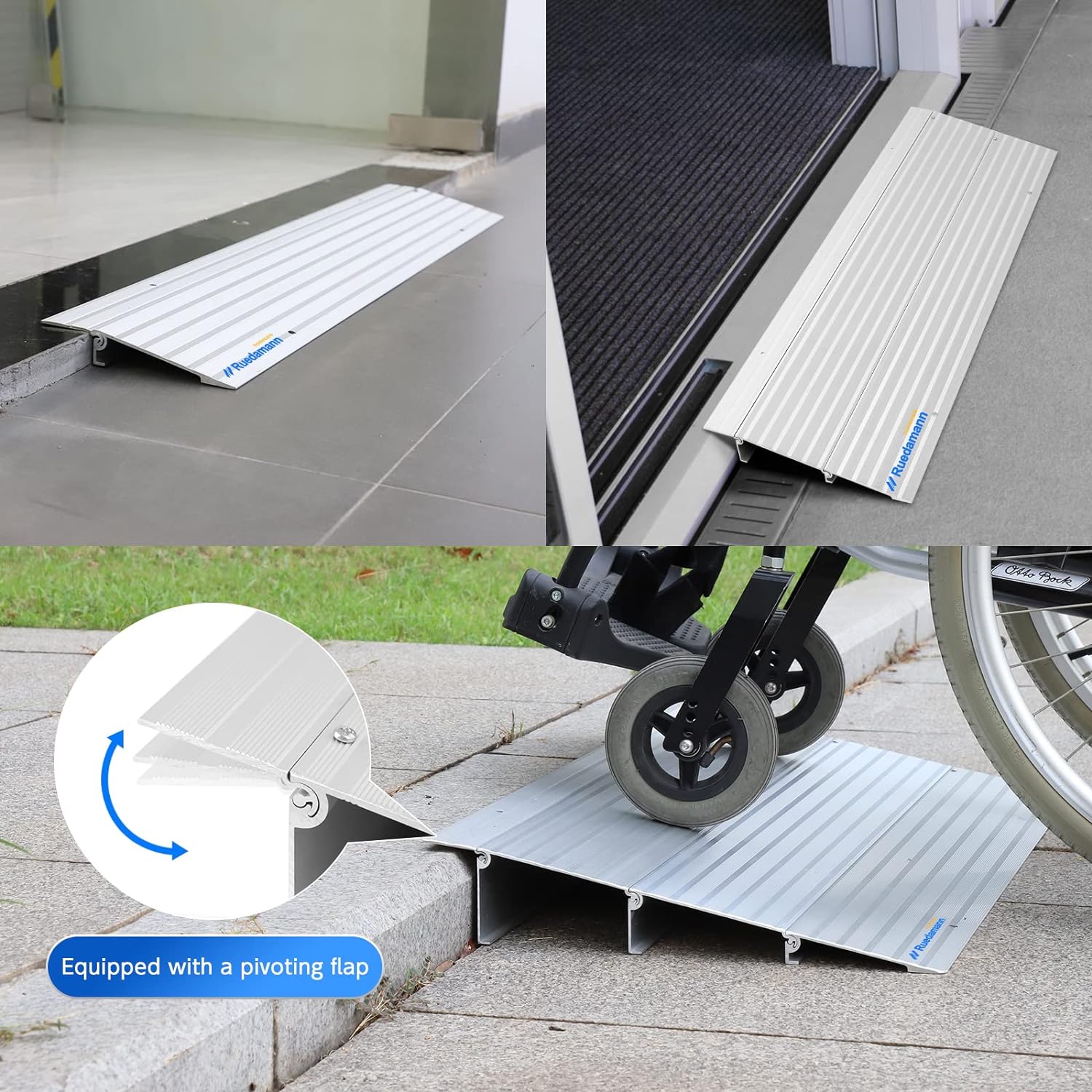 Aluminum Threshold Ramp – Ruedamann Ramp