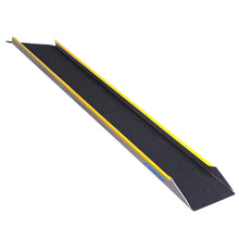 Load image into Gallery viewer, Ruedamann 4&#39;/5&#39;L×9.8&quot;W, 600 lbs Capacity, Portable Aluminum Loading Ramp with Non-slip Surface, Lightweight ATV UTV Ramp,Motorcycle Ramp,Truck Ramp for Dirt Bikes,Quads,Lawn Mowers,Snow Blowers etc,1 PC
